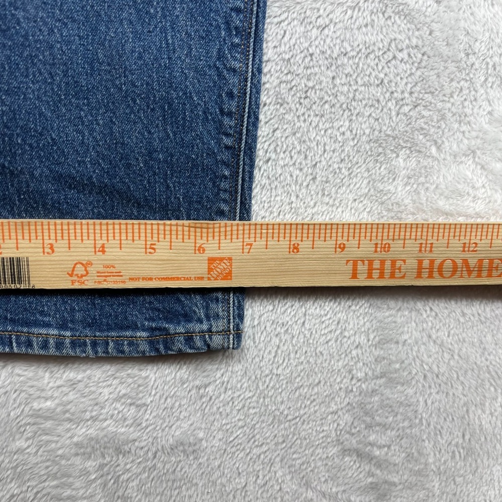 Levi's 511 Straight Jeans Men's Blue Denim Pockets Classic Zip Fly - 34X30.5 - Picture 7 of 13